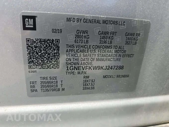 2019 Chevrolet Traverse LS 1LS – miniatura 5