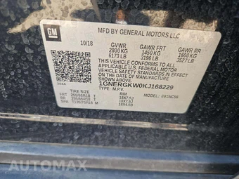 2019 Chevrolet Traverse LT Cloth 1LT – miniatura 5