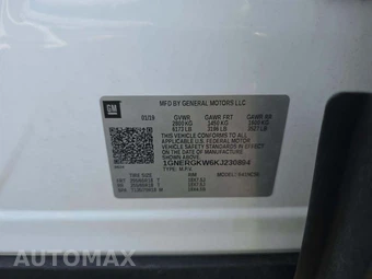 2019 Chevrolet Traverse LT Cloth 1LT - miniatura 5