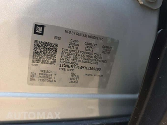 2019 Chevrolet Traverse LT Cloth 1LT - miniatura 5
