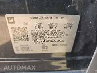 2019 Chevrolet Traverse LT Cloth 2FL - miniatura 15