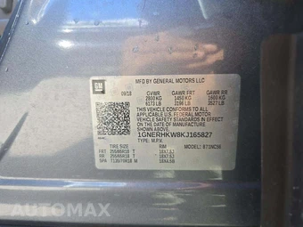2019 Chevrolet Traverse LT Leather 3LT - miniatura 2