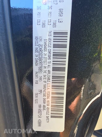 2019 Dodge Grand Caravan SXT 121.2" WB - miniatura 15