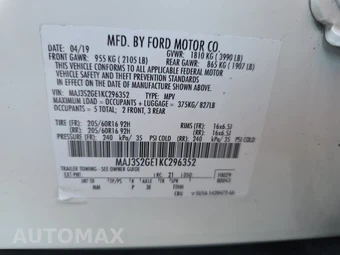2019 Ford EcoSport SE - miniatura 14