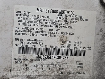 2019 Ford EcoSport SE – miniatura 14