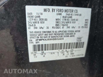 2019 Ford Edge SEL - miniatura 5