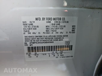 2019 Ford Edge Titanium - miniatura 14