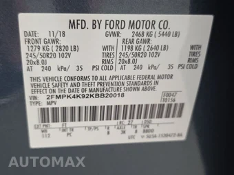 2019 Ford Edge Titanium – miniatura 15
