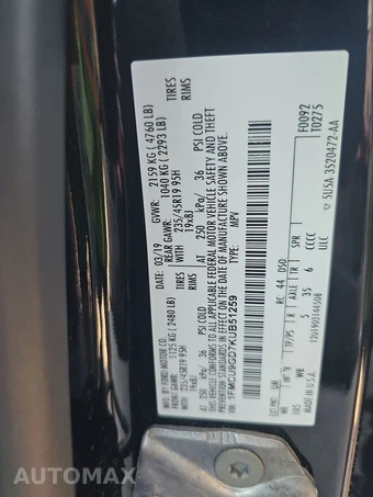 2019 Ford Escape SE – miniatura 14