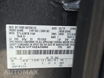 2019 Ford Expedition MAX XLT - miniatura 15
