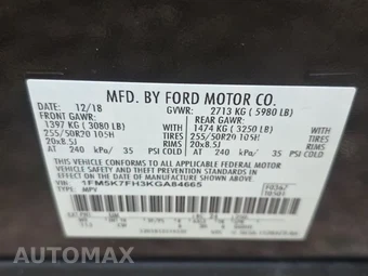 2019 Ford Explorer Limited - miniatura 15