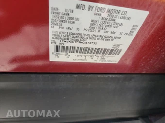 2019 Ford Explorer Platinum - miniatura 15