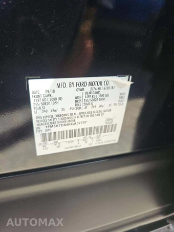 2019 Ford Explorer XLT – miniatura 5