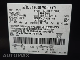 2019 Ford Explorer XLT – miniatura 15