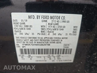 2019 Ford Explorer XLT – miniatura 15