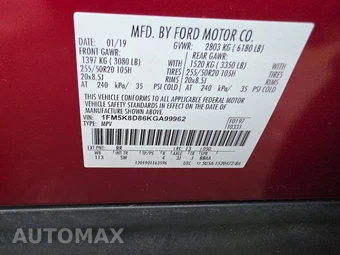 2019 Ford Explorer XLT - miniatura 15