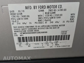 2019 Ford Explorer XLT - miniatura 15