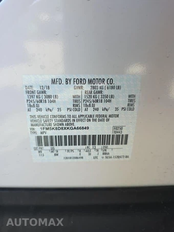 2019 Ford Explorer XLT – miniatura 18