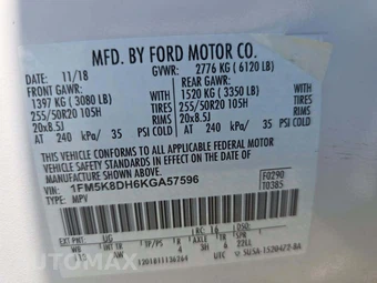 2019 Ford Explorer XLT - miniatura 5