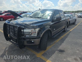 2019 Ford F-150 King Ranch Crew Cab Short Bed - car from the USA, Manheim Buy-Now listing at AUTOMAX