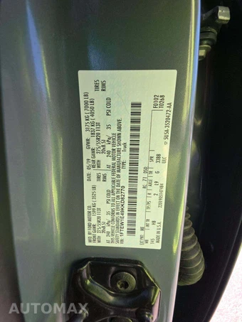 2019 Ford F-150 Lariat Crew Cab Short Bed - miniatura 5