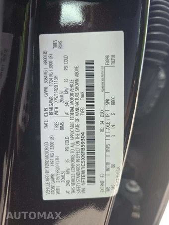 2019 Ford F-150 Platinum Crew Cab Short Bed - miniatura 5
