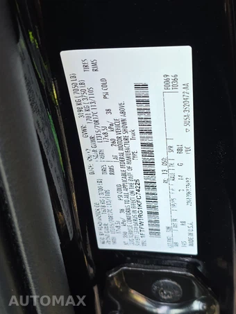 2019 Ford F-150 Raptor Crew Cab Short Bed - miniatura 14
