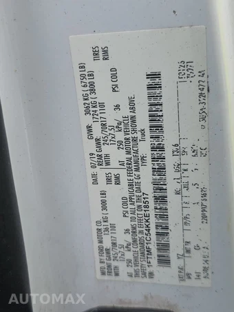 2019 Ford F-150 XL Regular Cab Long Bed - miniatura 14