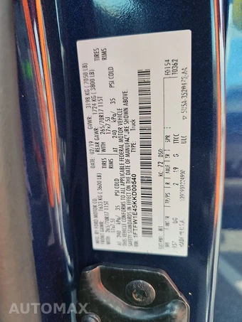2019 Ford F-150 XLT Crew Cab Medium Bed - miniatura 14