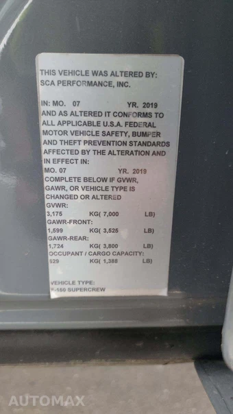 2019 Ford F-150 XLT Crew Cab Short Bed - miniatura 17