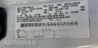 2019 Ford F-150 XLT Extended Cab Medium Bed w/Rear Doors - miniatura 19