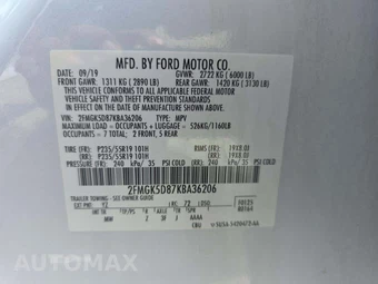 2019 Ford Flex Limited – miniatura 5
