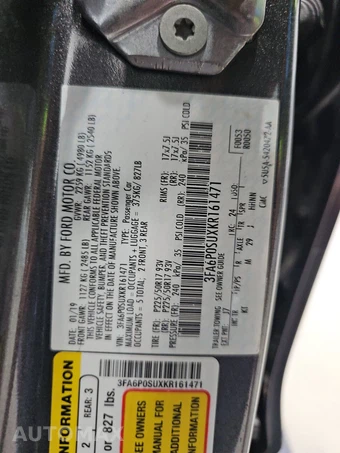 2019 Ford Fusion Energi Titanium - miniatura 14
