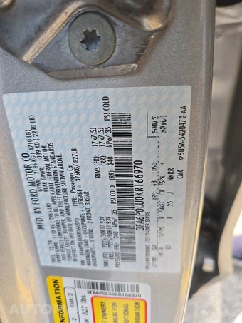 2019 Ford Fusion Hybrid SE - miniatura 14