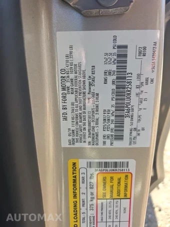 2019 Ford Fusion Hybrid SE - miniatura 17