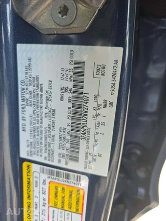 2019 Ford Fusion Hybrid SE - miniatura 5