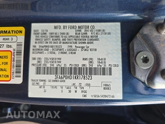 2019 Ford Fusion SE – miniatura 14