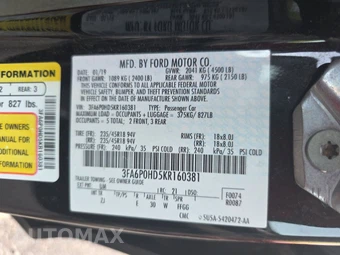 2019 Ford Fusion SE - miniatura 14