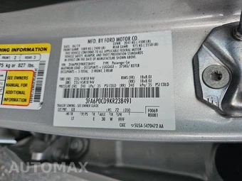 2019 Ford Fusion SEL – miniatura 14