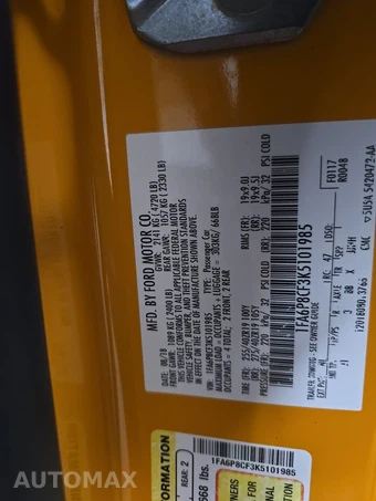 2019 Ford Mustang GT Premium Coupe - miniatura 15