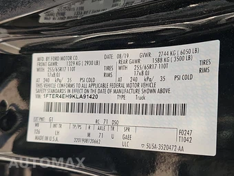 2019 Ford Ranger XLT Crew Cab Medium Bed – miniatura 14
