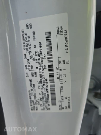 2019 Ford Super Duty F-250 XL Crew Cab Medium Bed - miniatura 14
