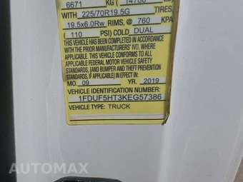 2019 Ford Super Duty F-550 Cab Chassis XL Regular Cab DRW - miniatura 5