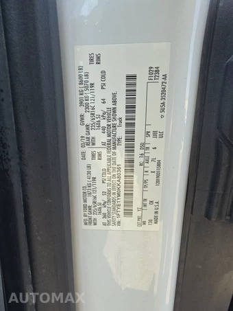 2019 Ford Transit 150 Cargo Van w/RH Sliding Door Low Roof 129.9" WB - miniatura 14