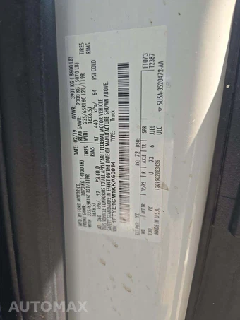 2019 Ford Transit 150 Cargo Van w/RH Sliding Door Medium Roof 129.9" WB - miniatura 5