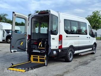 2019 Ford Transit 350 Passenger Van XL w/RH Sliding Door Medium Roof 147.6" WB - miniatura 1