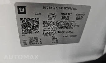 2019 GMC Acadia SLE-2 3SB - miniatura 18