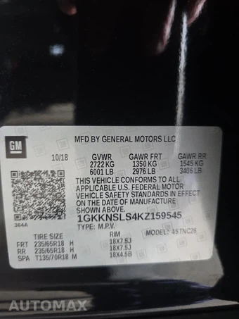 2019 GMC Acadia SLE-2 3SB – miniatura 15