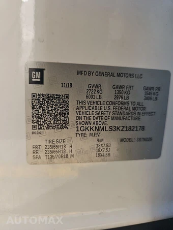 2019 GMC Acadia SLT-1 4SA – miniatura 14