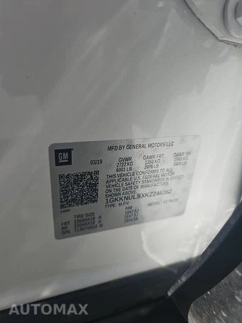 2019 GMC Acadia SLT-1 4SA - miniatura 15